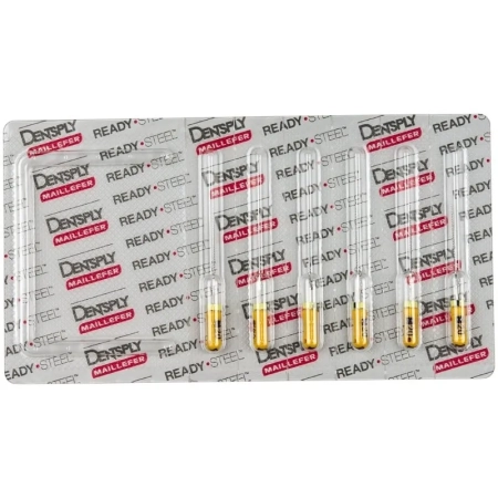 K-Flexofile ReadySteel - каналорасширитель ручной 25 мм №20 (6 шт) Maillefer