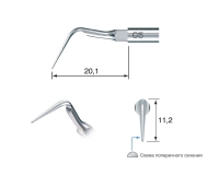 насадка g5 к скейлерам varios для удаления зубного камня, nsk