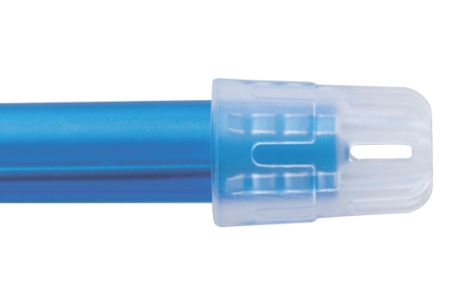 слюноотсос со съемным наконечником синий (100 шт) trevita