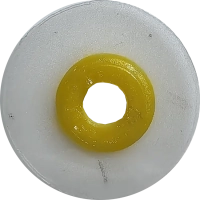 полир диск шлифовальный "kagayaki roundflex" супермягкий (жёлтый) d=9.6мм - 100шт (без дискодерж)