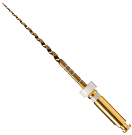 protaper gold - блистер/6шт., 25mm s2 - белые - машинные формирующие файлы (maillefer)