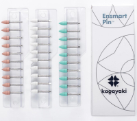 набор полиров "kagayaki ensmart pin" - пули (силикон) - держатель из нержавеющей стали, уп/30шт