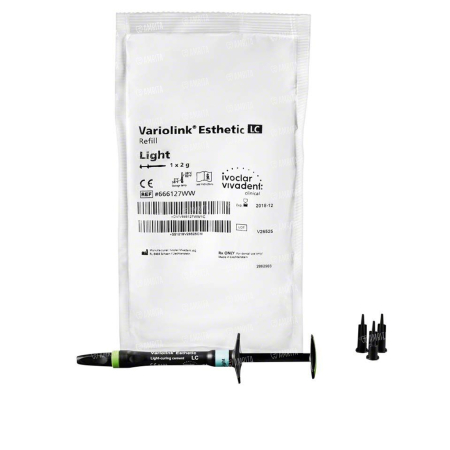 Variolink Esthetic LC Refill Light, композит фиксирующий, цвет: светлый, 2г., Ivoclar Vivadent