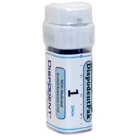 Нить для ретракции десны DispodentPak №1 без пропитки 254 см