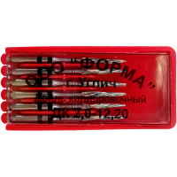 дриль калибровочный для титановых штифтов дк-2.0-12.20 (310s 310l), 6шт/уп (форма)