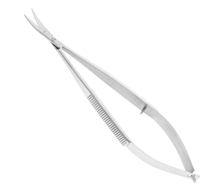 Ножницы хирургические, изогнутые Castroviejo,14см (HLW Dental Instruments)