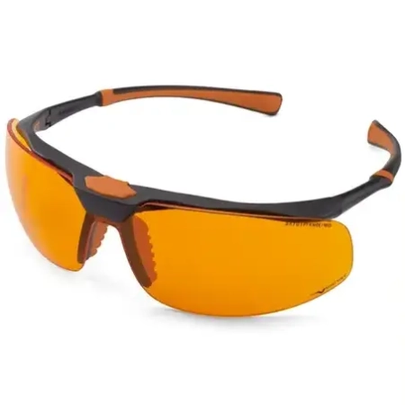 Очки защитные оранжевые MONOART STRETCH ORANGE, арт. 261031, Euronda