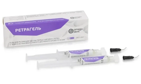 Ретрагель, 2шпр*2.5мл., НФК Омега