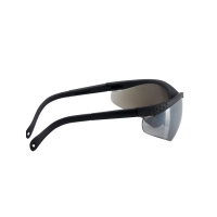 очки "ампир" (чёрные) - линзы с зеркальной поверхностью, черная оправа, регулируемые дужки, "ампаро"