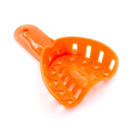 Ложка для слепков Disposable Impression Trays 2U-ORANGE №2 верх, DynaFlex