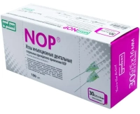 иглы карпульные nop 0.3 x 16 мм 30g (100 шт) spident