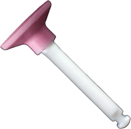 Полиры "Kagayaki Enforce Pin" - Диски Розовые (уретан), µ 70 - держатель пластиковый, блистер/10шт