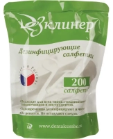 салфетки дезклинер, сменный блок, 200 штук (эстэйд-сервисгруп) (тк=12уп)
