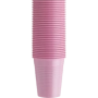 стаканы пластиковые, 100шт., розовые, euronda