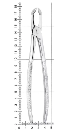 щипцы извлекающие для третьих моляров нижней челюсти №79n pa 079/02, nopa
