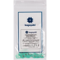 полир диск "kagayaki hot" средний (зеленый) d=12мм, 40 шт