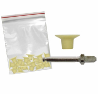 полир "kagayaki enforce" - диск жёлтый (уретан), µ 32 + мандрели: 1 - сталь, 3 - полимер, уп/25шт