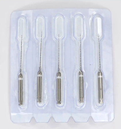 Каналорасширители зубные тип К для углового наконечника (50шт), 21 мм., № 15, КМИЗ