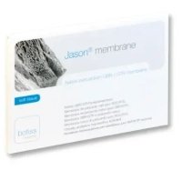 мембрана коллагеновая рассасывающаяся двухслойная jason 15x20 мм, botiss 