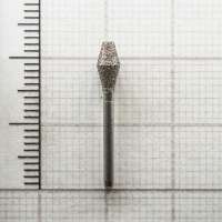 fg038037 бор алмазный fg - ромб - 037 серый horico