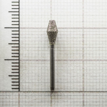 fg038037 бор алмазный fg - ромб - 037 серый horico