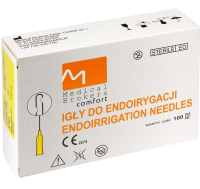 иглы эндодонтические для ирригации, 2 бок. отверстия, medical brokers adam
