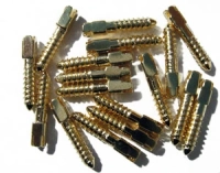 штифты анкерные внутриканальные позолоченные, 12 штук (буфа) s1