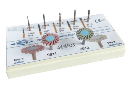 Kit ZKD4 Набор для работы по циркону и керамике (боры, полиры) HORICO 