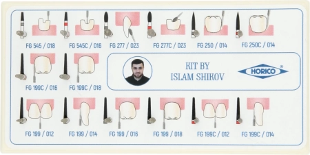 набор боров "kit by islam shikov" (horico)