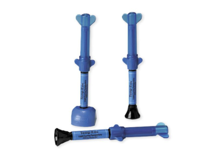 Temp.it blue  - светоотверждаемый материал для временных пломб, 3шпр*3г., Spident