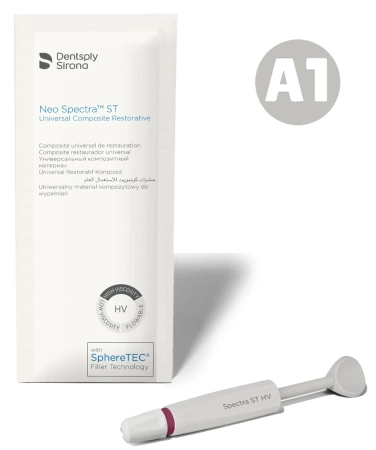 Neo Spectra ST HV A1 реставрационный материал, шприц 3 г, Dentsply