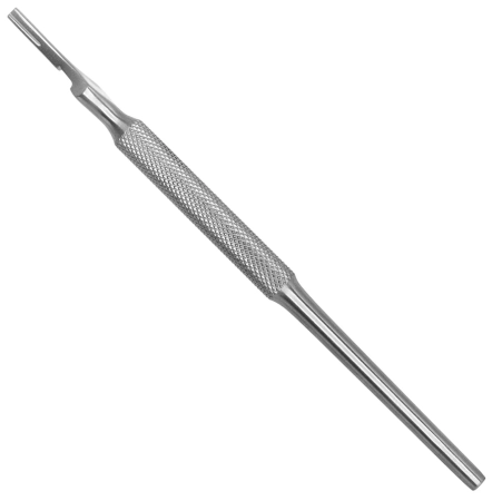 ручка скальпеля хирургическая № 3r 150мм круглая apexmed