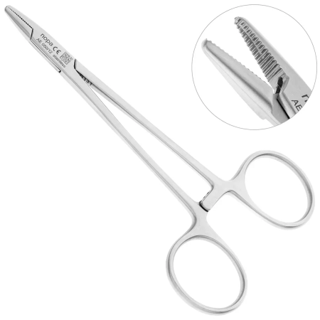 Иглодержатель DERF 12 см AE 050/12, NOPA