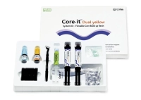 core.it dual yellow automix system kit - набор композитный фторосодержащий, spident