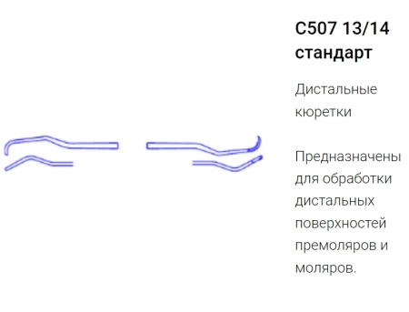 кюретка грейси 13/14 с507-1 (эми)
