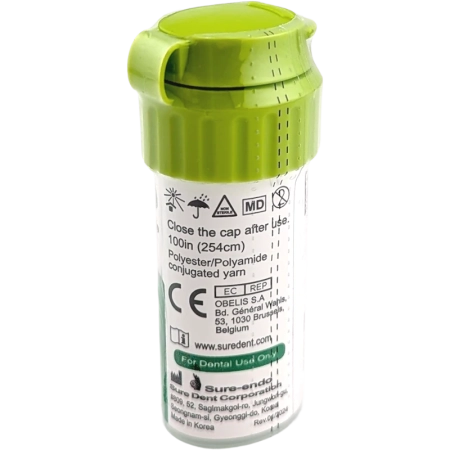 нить ретракционная sure-cord clean №000 - без пропитки, sure-endo scc-000