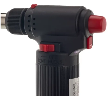 горелка газовая пьезоэлектрическая micro torch настольная ручная с системой наддува, song young