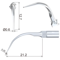 насадка pd7 к скалеру (подходит к dte, satelec, nsk) woodpecker