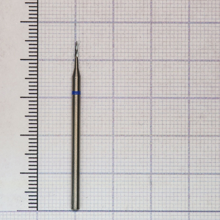 197190008 Фреза твс - пика - 008 синий насечка крестообразная станд. мет. сплавы пластмасса гипс HOR