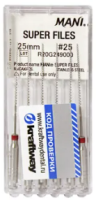 super files - дрильборы машинные сверхгибкие, 25мм., 6шт., №25, mani