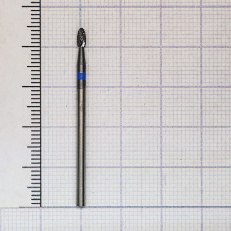 277190023 Фреза твс - олива - 023 синий насечка крестообразная станд. мет. сплавы пластмасса гипс HO