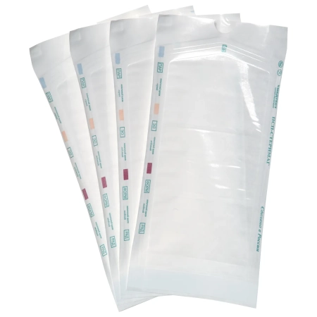 Пакет комбинированный плоский самоклеящийся ПСП-СТЕРИМАГ 90*300 мм (100 шт) Медтест