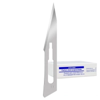 лезвие для скальпеля из углеродистой стали №11, 100 шт, apexmed
