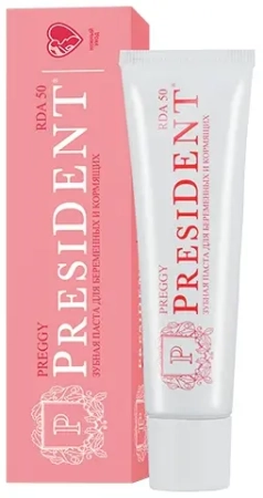 Зубная паста PRESIDENT® PROFI PREGGY  50 мл