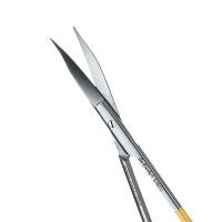 ножницы super-cut остроконечные, 1 зубчатое лезвие 12,5 см 5, hu-friedy