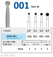 shm001033 бор алмазный h - шар - 033 horico
