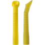 наконечники для пылесосов (em19) monoart - жёлтый, ø=16мм., l=114мм., 10штук/уп., euronda
