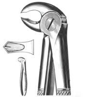 щипцы №22 для удаления моляров нижней челюсти, п-500-22, sammar