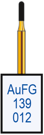 aufg139012 бор алмазный fg - цилиндр - 012 серый horico