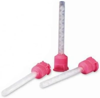 канюли для смешивания стоматологических материалов, pink (розовые), 50шт/уп., dispodent